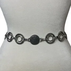 Vintage | Accessories | Vintage Silver Link Belt Chain  display picture 1